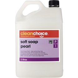 CLEAN CHOICE PERSONAL CLEANER Soft Soap Pearl 5 Litre