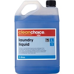 CLEAN CHOICE LAUNDRY CLEANER Laundry Liquid Floral 5 Litre