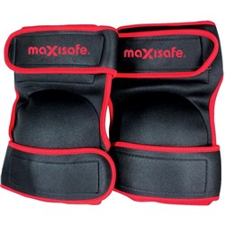 Maxisafe Comfort Style Knee Pads Black And Red