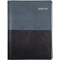 Collins Vanessa Financial Year Diary A4 Day to Page Black