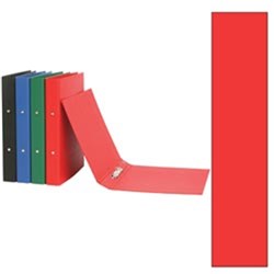 BINDER PVC A4 3D RING 25MM RED