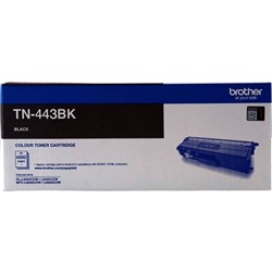 Brother TN-443BK Toner Cartridge High Yield Black