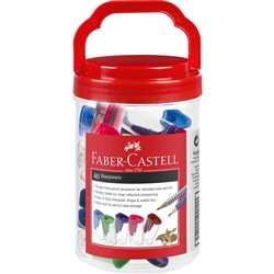 Faber-Castell Sharpener Single Hole Jar Of 40