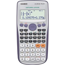 Casio FX-100AU Plus 2nd Edition Scientific Calculator Black