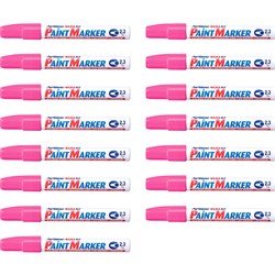 Artline 400XF Paint Marker Medium Bullet 2.3mm Pink Pack Of 15