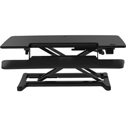 Rapidline Rapid Flux Electric Desk Riser 950W x 415D x 120-500mmH Black