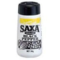 SAXA PICNIC BLACK PEPPER 50GM