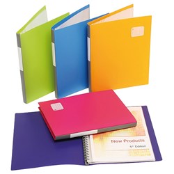 DISPLAY BOOK MARBIG REFILLABLE PRO SERIES A4 20 POCKET