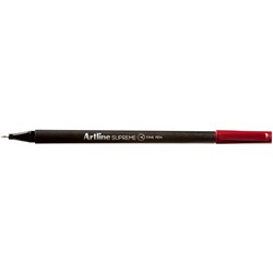 ARTLINE SUPREME 0.4MM Fineliner Dark Red