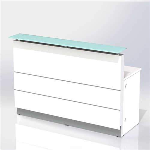 Office Furniture - Polaris Reception Counter 1500W x 805D X 1120mmH ...